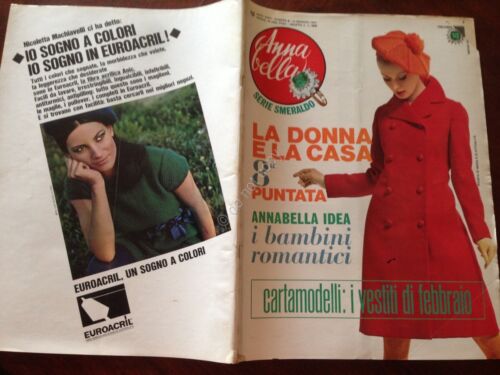 Annabella Rivista Magazine 12 Gennaio 1967 n.2 Fabrizio Capucci Caselli