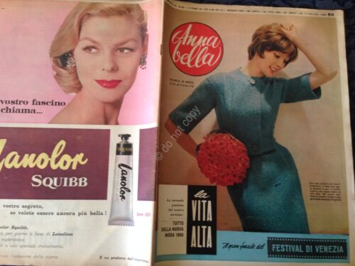 Annabella Rivista Magazine 14 Settembre 1958 n.37