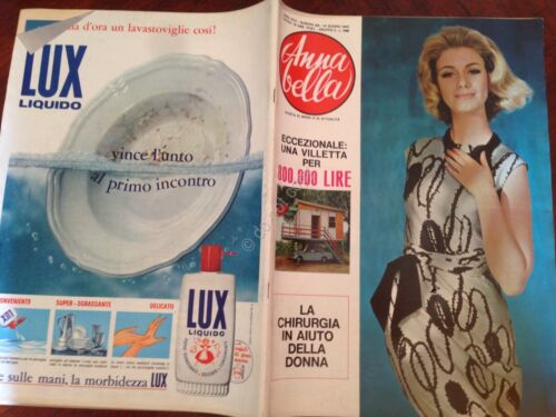 Annabella Rivista Magazine 16 Giugno 1963 n. 24 Gable Uncinetto