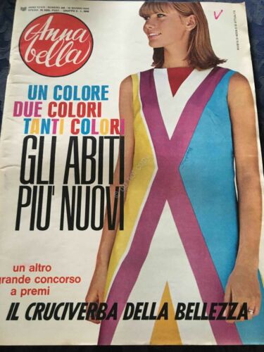 Annabella Rivista Magazine 16 Giugno 1966 n.24 Nicoletta Machiavelli Sordi