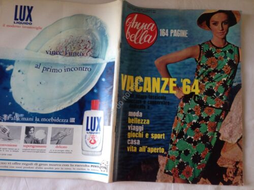 Annabella Rivista Magazine 17 Maggio 1964 n.20 Lollobrigida Pierre Cardin