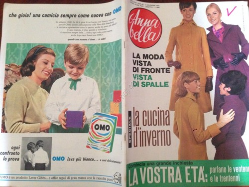 Annabella Rivista Magazine 18 Novembre 1965 n.47 James Coburn Fumetto