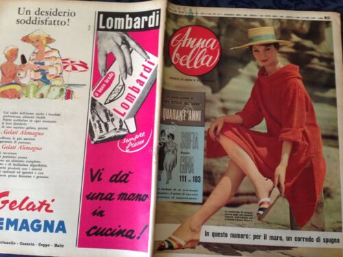 Annabella Rivista Magazine 19 Luglio 1959 n.29 Loren Lollobrigida