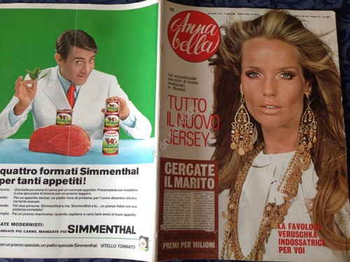 Annabella Rivista Magazine 21 Agosto 1969 n.34 Veruschka R.Dexter