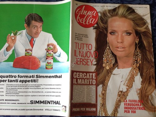 Annabella Rivista Magazine 21 Agosto 1969 n.34 Veruschka R.Dexter