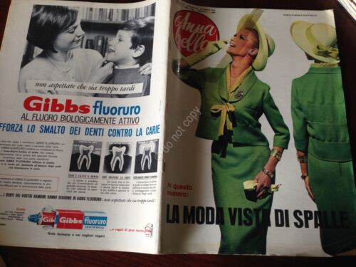 Annabella Rivista Magazine 22 Marzo 1964 n.12 Gabriele Antonini