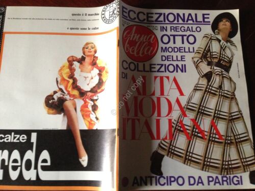 Annabella Rivista Magazine 24 Agosto 1967 n.34 Cordobes Deneuve Zanicchi