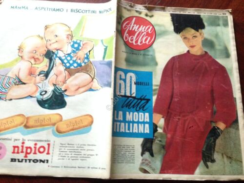 Annabella Rivista Magazine 28 Agosto 1960 N.35 Brigitte Bardot Nazzari