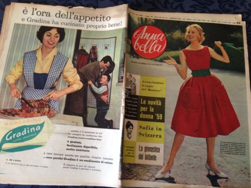 Annabella Rivista Magazine 3 Maggio 1959 n.18 Wanda Osiris