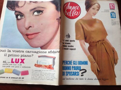 Annabella Rivista Magazine 30 Ottobre 1960 N.44 Delon Mario Riva …