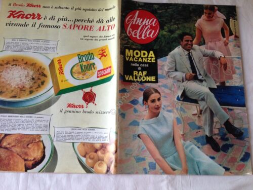 Annabella Rivista Magazine 5 Luglio 1964 n. 27 Raf Vallone …