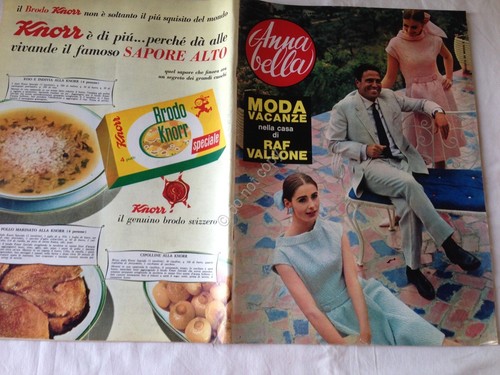 Annabella Rivista Magazine 5 Luglio 1964 n. 27 Raf Vallone …