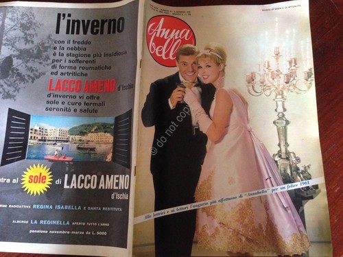 Annabella Rivista Magazine 8 Gennaio 1961 N. 2 I. Bergman …