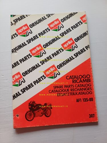 Aprilia 125 AF1 1988 catalogo ricambi TELAIO originale FRAME part …