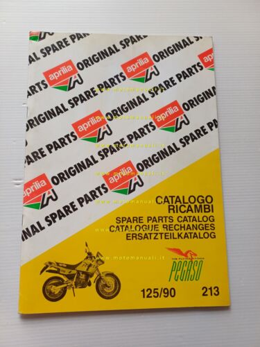 Aprilia 125 Pegaso 1990 catalogo ricambi TELAIO originale spare parts …