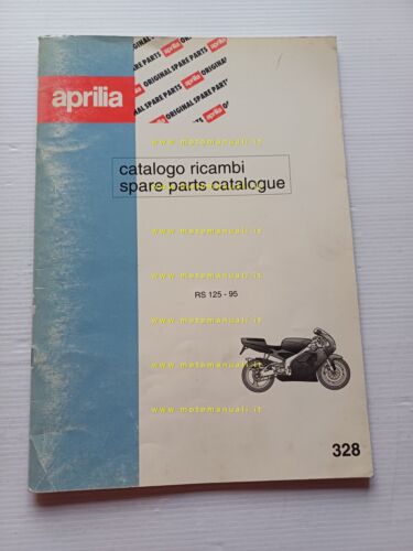 Aprilia 125 RS 1995 catalogo ricambi TELAIO originale FRAME parts …