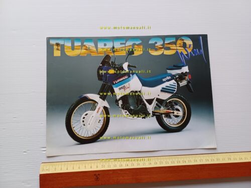 Aprilia 350 Tuareg Wind 1987 depliant originale italiano