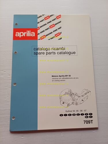 Aprilia 50 Gulliver 1995-1997 catalogo ricambi MOTORE originale