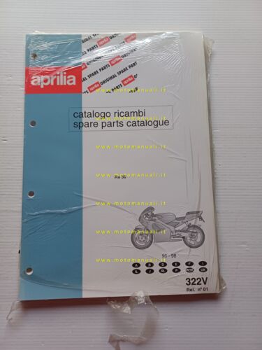 Aprilia 50 RS 1996-1998 catalogo ricambi TELAIO originale vers. 01