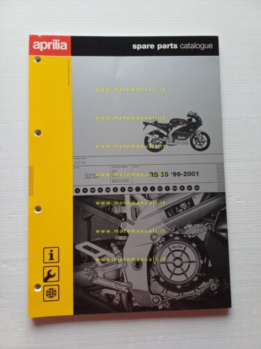 Aprilia 50 RS 1999-2001 catalogo ricambi TELAIO originale