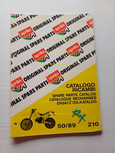 Aprilia 50 RX 1989 catalogo ricambi TELAIO originale FRAME parts …