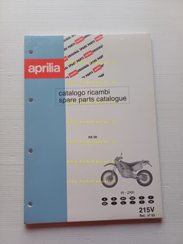 Aprilia 50 RX 1995-2000 catalogo ricambi TELAIO originale vers. 03