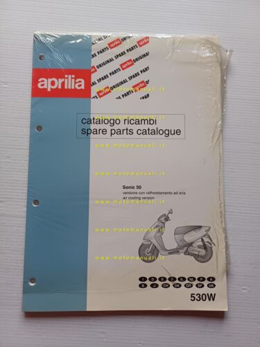 Aprilia 50 Sonic Aria 1998 catalogo ricambi TELAIO originale