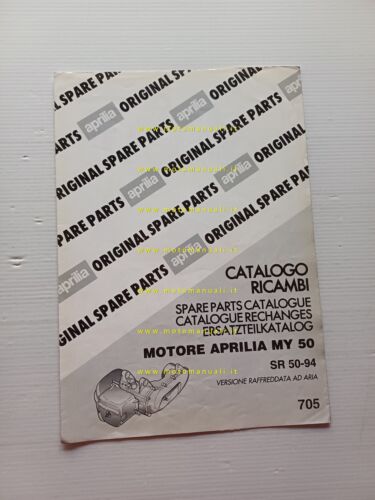 Aprilia 50 SR Aria 1994 catalogo ricambi MOTORE originale