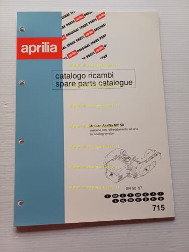 Aprilia 50 SR Aria 1997 catalogo ricambi MOTORE originale