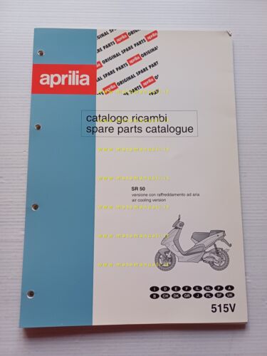 Aprilia 50 SR Aria 1997 catalogo ricambi TELAIO originale FRAME …