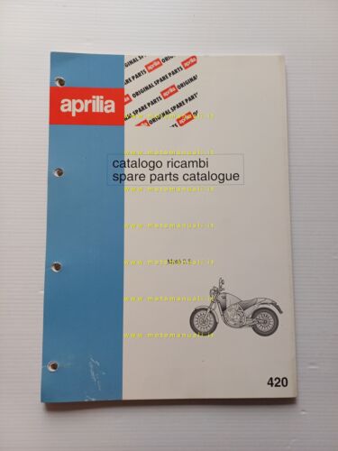 Aprilia 650 Mot 1995 catalogo ricambi TELAIO originale spare parts …