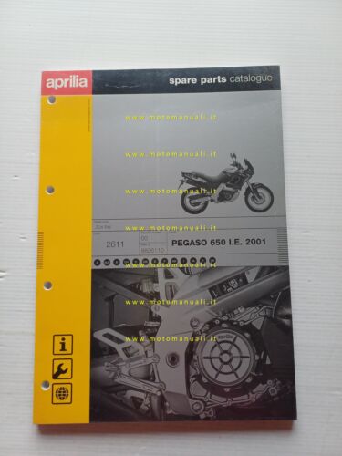 Aprilia 650 Pegaso I.E. 2001 catalogo ricambi TELAIO originale