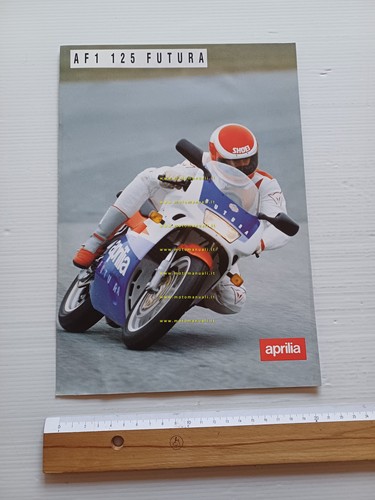 Aprilia AF1 125 Futura 1990 depliant italiano originale