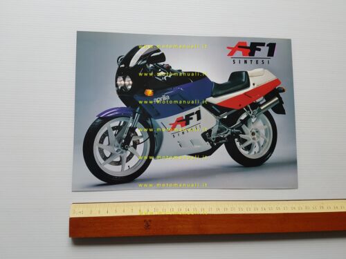 Aprilia AF1 125 Sintesi 1988 depliant originale italiano