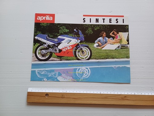 Aprilia AF1 125 Sintesi 1989 depliant italiano originale