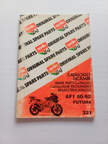 Aprilia AF1 50 Futura 1992 catalogo ricambi TELAIO originale