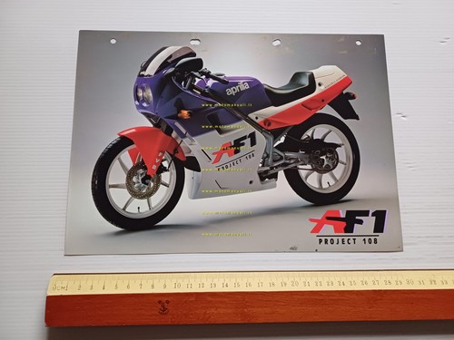 Aprilia AF1 50 Project 108 1988 depliant italiano originale