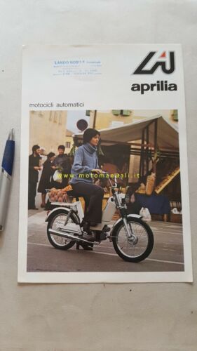 Aprilia ciclomotori Partner - Pop - Grillo 50 1975 depliant …