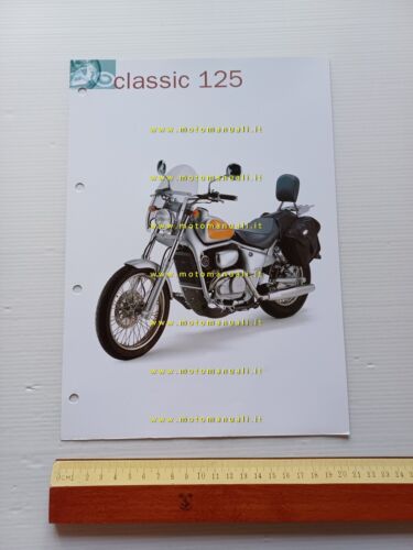 Aprilia Classic 125 2000 catalogo accessori dedicati originale