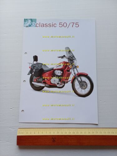 Aprilia Classic 50 - 75 2000 catalogo accessori dedicati originale