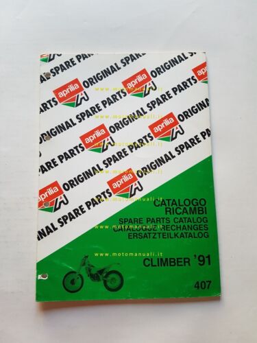 Aprilia CLIMBER 1991 catalogo ricambi TELAIO originale - FRAME parts …