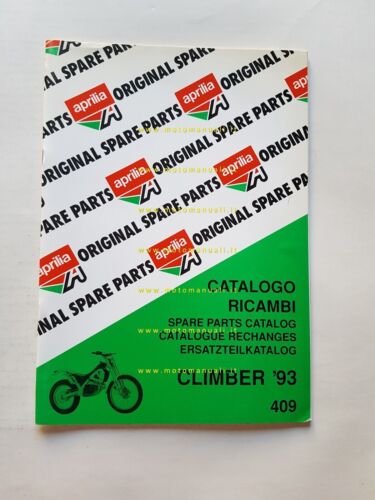 Aprilia CLIMBER 1993 catalogo ricambi TELAIO originale - FRAME parts …