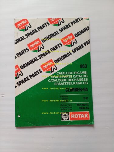 Aprilia Climber 242 - 282 1994 catalogo ricambi MOTORE originale