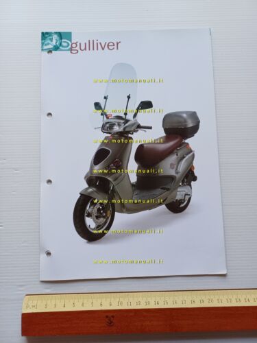 Aprilia Gulliver 50 scooter 2000 catalogo accessori dedicati originale