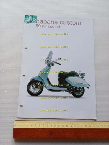 Aprilia Habana 50 Custom air cooled 2000 catalogo accessori dedicati …