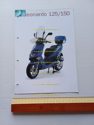 Aprilia Leonardo 125-150 2000 catalogo accessori dedicati originale