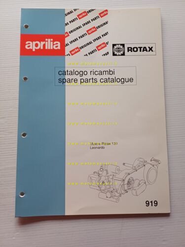 Aprilia Leonardo 1996 catalogo ricambi MOTORE Rotax 120 originale