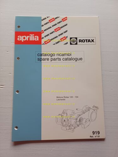 Aprilia Leonardo catalogo ricambi MOTORE Rotax 120-154 originale