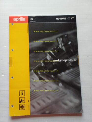 Aprilia MOTORE 100 4t 2001 catalogo ricambi originale