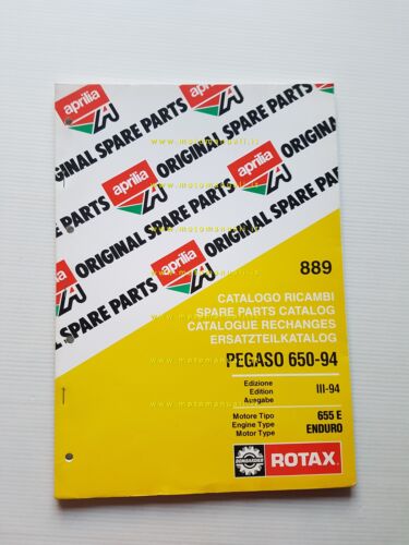 Aprilia Pegaso 650 1994 catalogo ricambi TELAIO originale